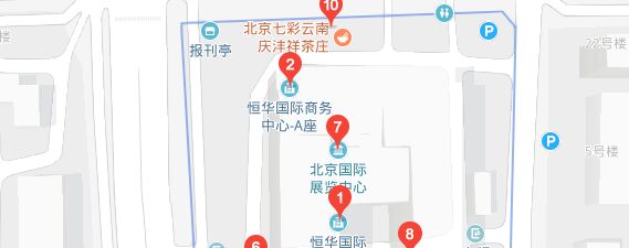 恒华国际商务中心地图